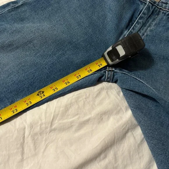 Men Levis Premium 511 Slim Fit Jeans Dark Indigo Wash Durable Denim 28 x 32 - Picture 12 of 14